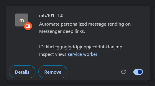 Meta Inbox Automation System (MTC101 v4.5)